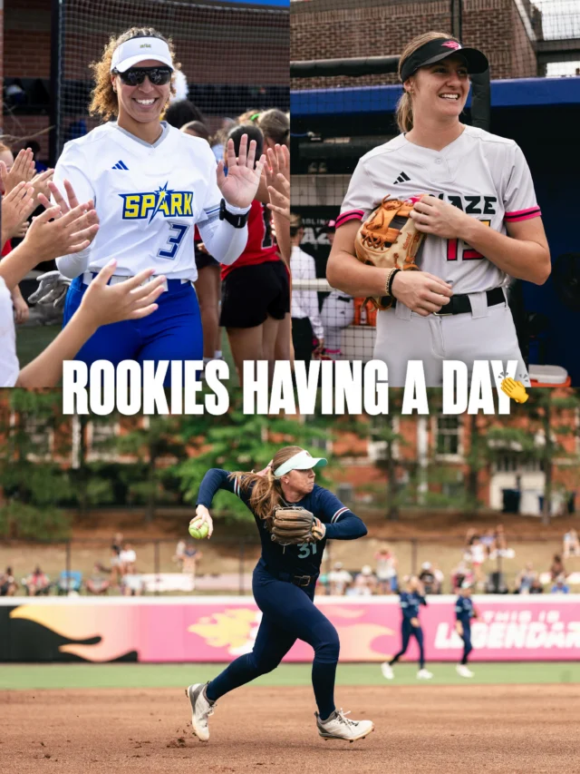a new battery debut, incredible defense and a monster showing at the plate⦠THE ROOKIES CAME TO PLAY ð