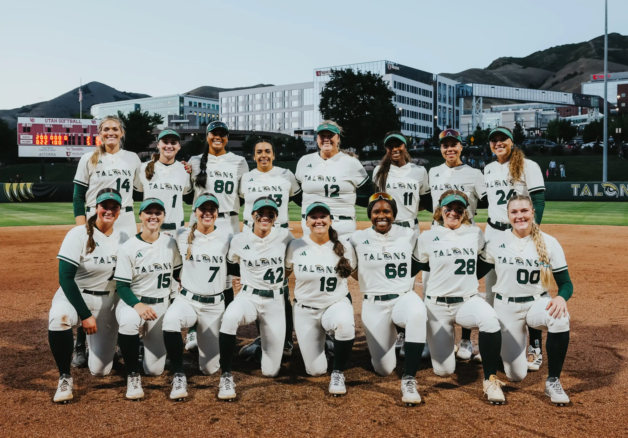 Team Photo of the 2026 Utah Talons professional softball team in Salt Lake City, UT